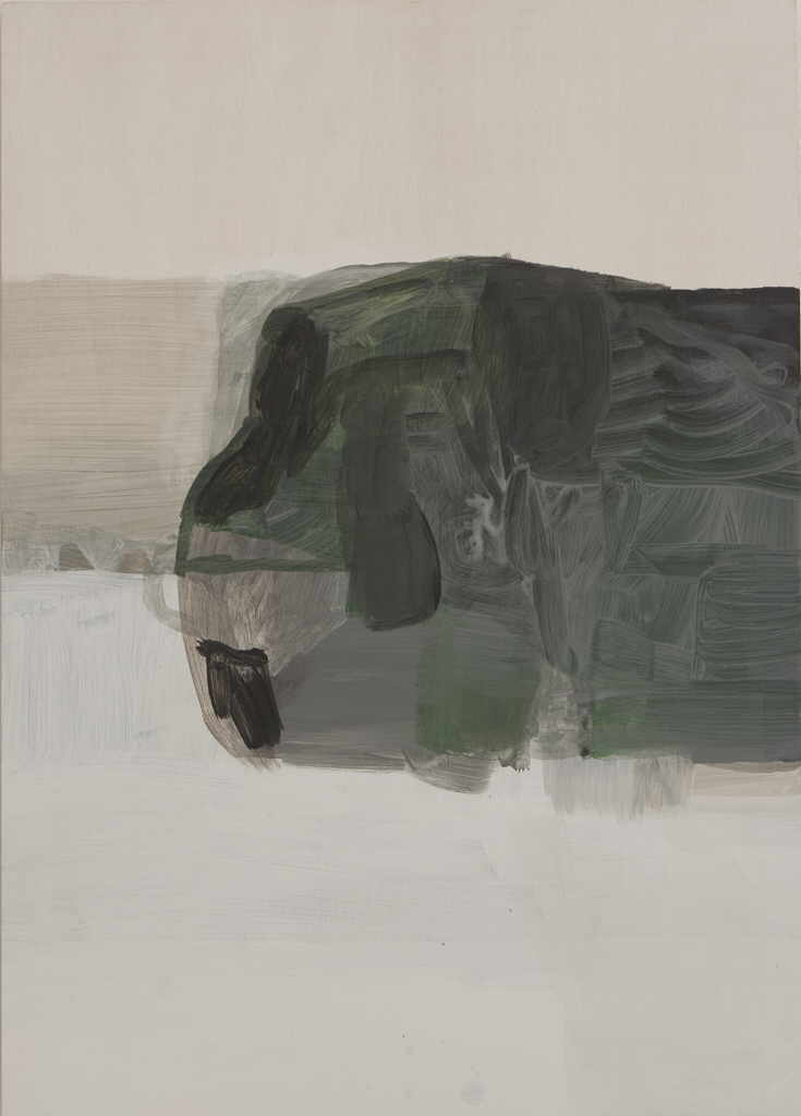 Walter Valentin 
de la serie „Heads“, 2006
acrílico / madera
78 x 56 cm
