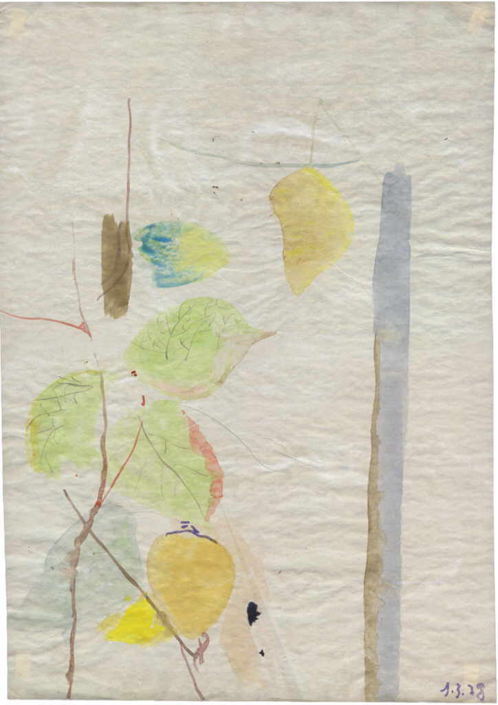 Zechner Johanes 
"Florales", 1978
aquarelle / paper
49 x 35 cm